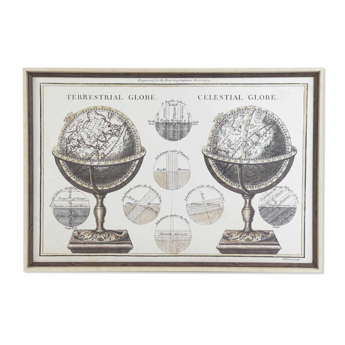 Maleri DKD Home Decor Krystal polystyren 95 x 3 x 65 cm